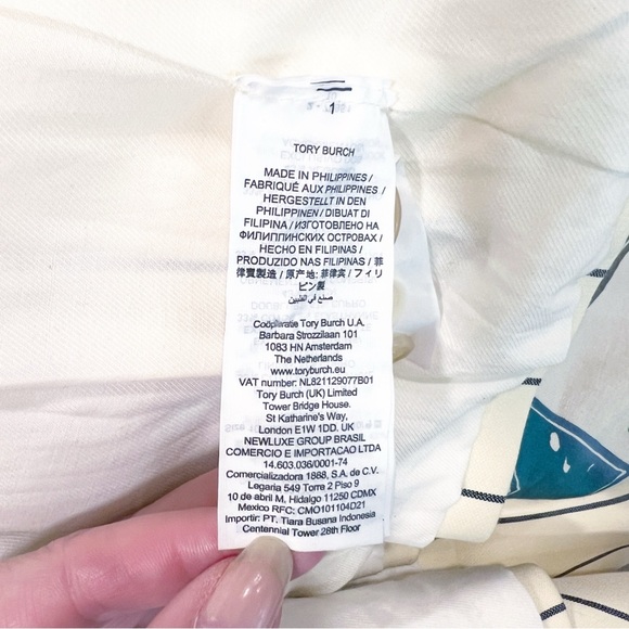 Tory Burch Rowing Stripe Blazer Yellow Size 10 NWOT - Picture 8 of 11